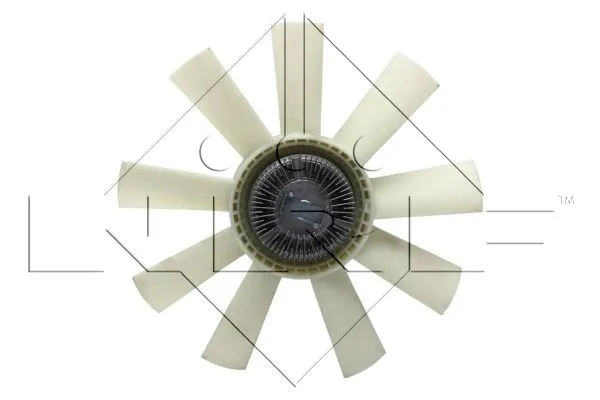 Cupla ventilator radiator (cu ventilator, 560mm, numar lame: 9) potrivit DAF F 1500, F 1700, F 1900 DF615-NT133 07.78-02.95