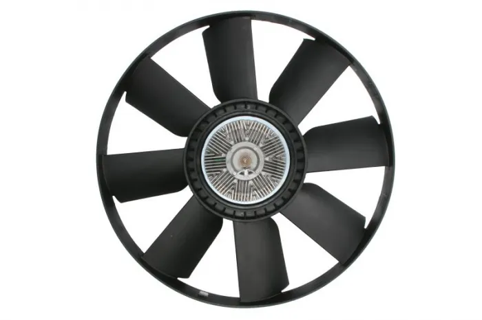 Cupla ventilator radiator (cu ventilator, 600mm, numar lame: 8) potrivit MERCEDES ATEGO, ATEGO 2, UNIMOG OM900.911-OM924.935 01.98-