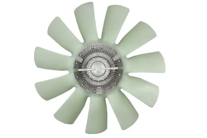 Cupla ventilator radiator (cu ventilator, 750mm, numar lame: 11, numar pini: 6) EURO 6 potrivit RVI T; VOLVO FH, FH II D13A400-G13C420 09.05-