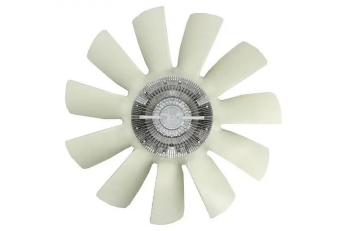 Cupla ventilator radiator (cu ventilator, 750mm, numar lame: 11, numar pini: 7) potrivit VOLVO FH, FH II, FH12, FH16, FH16 II, FM, FM II, FM12, FMX, FMX II, NH12 D12A340-G13C460 08.93-