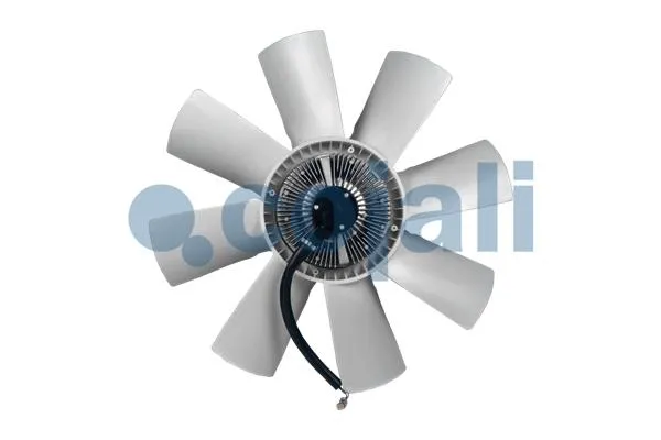 Cupla ventilator radiator (cu ventilator, 750mm, numar lame: 8, numar pini: 2) potrivit SCANIA 4 DC16.01 DC16.02 05.00-04.08