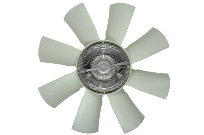 Cupla ventilator radiator (cu ventilator, 750mm, numar lame: 8, numar pini: 5) potrivit VOLVO FH, FH II, FH12, FH16 D12D500-D16G540 09.01-