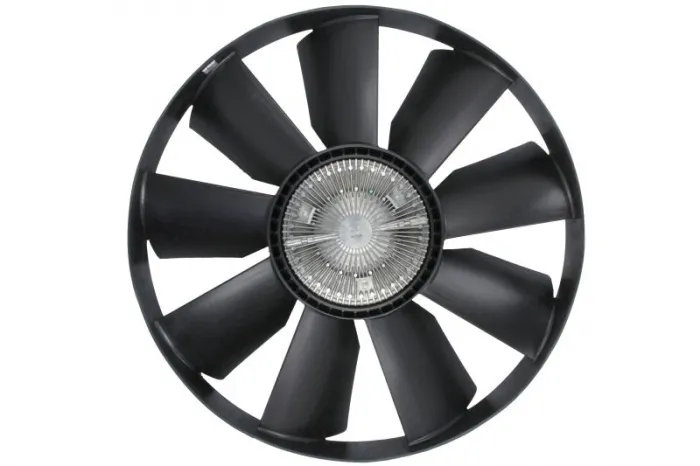 Cupla ventilator radiator (cu ventilator, 750mm, numar lame: 9, numar pini: 2) potrivit MAN LION  S CITY, LION  S COACH, TGA, TGM I, TGS I, TGX I D0826LUH-D2876LOH03 06.96-