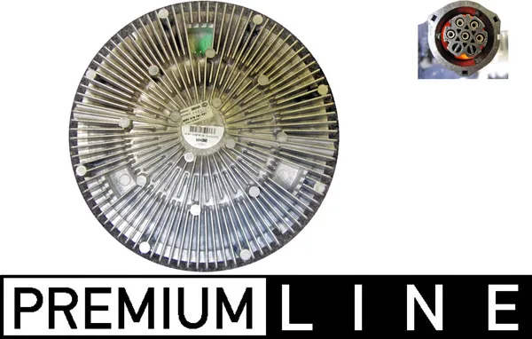 Cupla ventilator radiator (numar pini: 5) potrivit VOLVO FH12 D12A340-D12D500 08.93-