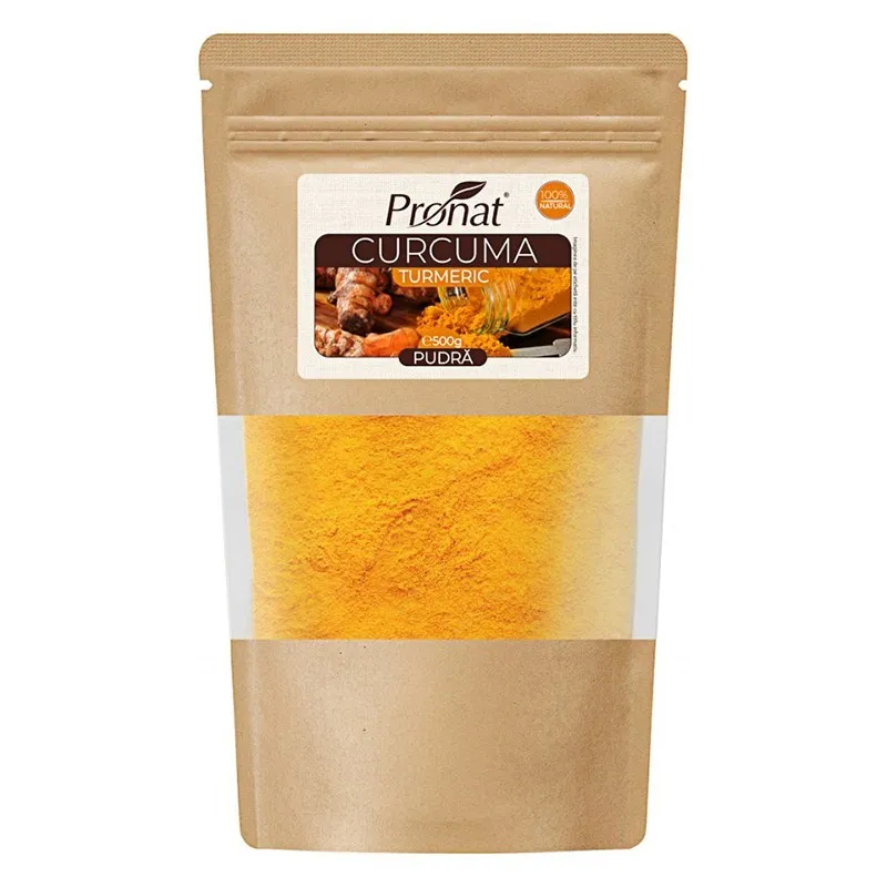 Curcuma Pudra, 500 g
