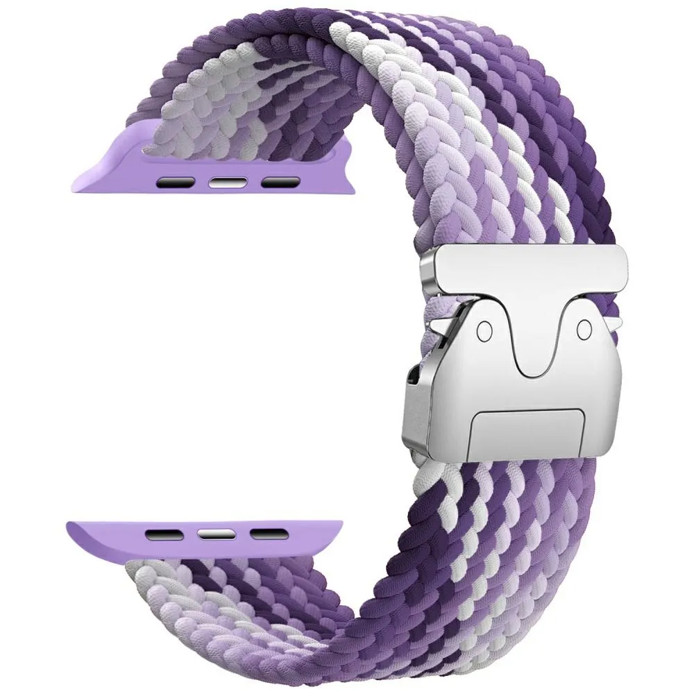 Curea Beline Parachute Strap compatibila cu Apple Watch 42/44/45/49mm, Violet