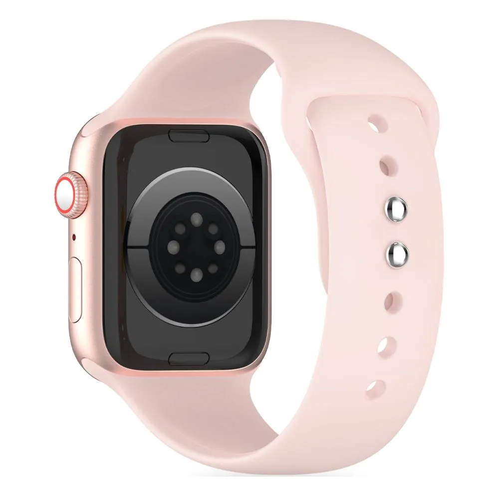 Curea silicon Tech-Protect Silicone compatibila cu Apple Watch 4/5/6/7/8/9/SE 38/40/41mm Pink