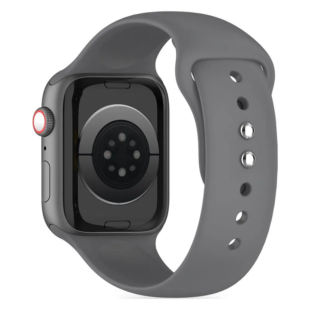 Curea silicon Tech-Protect Silicone compatibila cu Apple Watch 4/5/6/7/8/9/SE/Ultra1/2 42/44/45/49mm Clay