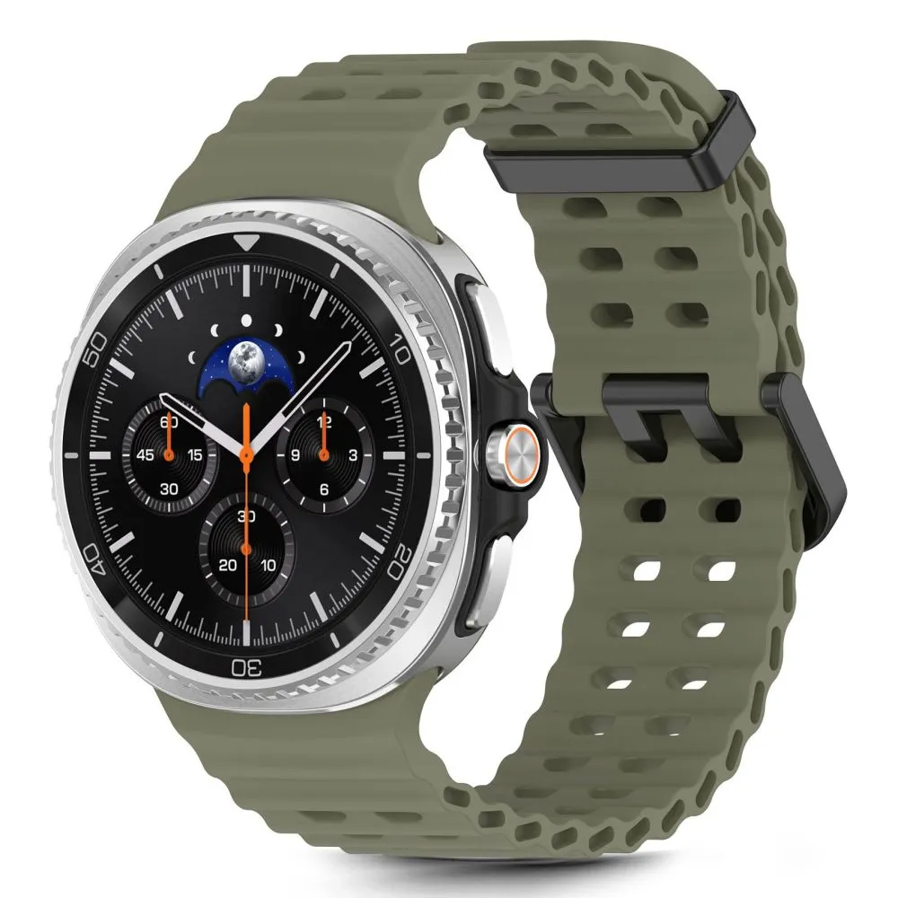 Curea Tech-Protect Iconband Pro compatibila cu Samsung Galaxy Watch 8 40/44/46mm, Army Green