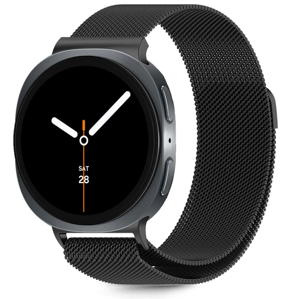 Curea TECH-PROTECT MilaneseBand compatibila cu Samsung Galaxy Watch 8 40/44/46mm, Negru