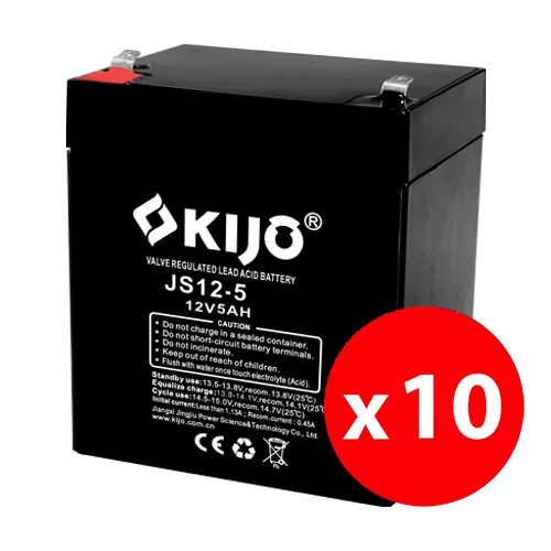 Cutie 10 acumulatori JS12-5 - KIJO JS12-5-BAX