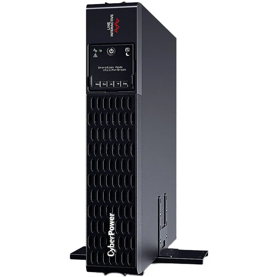 Cyber&nbsp;Power UPS Cyberpower PR2200ERT2U Rackmount 2U, Line-Interactive 2200VA2200W, Sinus Pur, 6 prize x IEC C13 + 2 x IEC C19PR2200ERT2U 2200W Rack/Tower 2U IEC C13x6 IEC C19x2