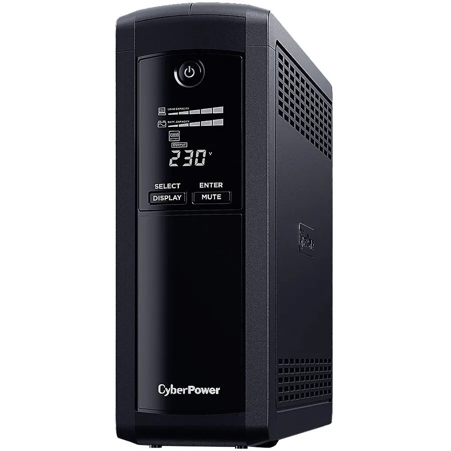 Cyber&nbsp;Power UPS CyberPower VP1200ELCD 1200VA, USB, AVR, Negru