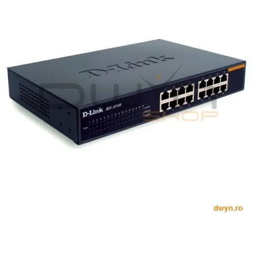 D-Link D-Link, Switch Desktop 16 porturi 10/100
