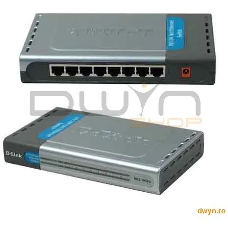 D-Link D-Link, Switch Desktop 8 porturi 10/100