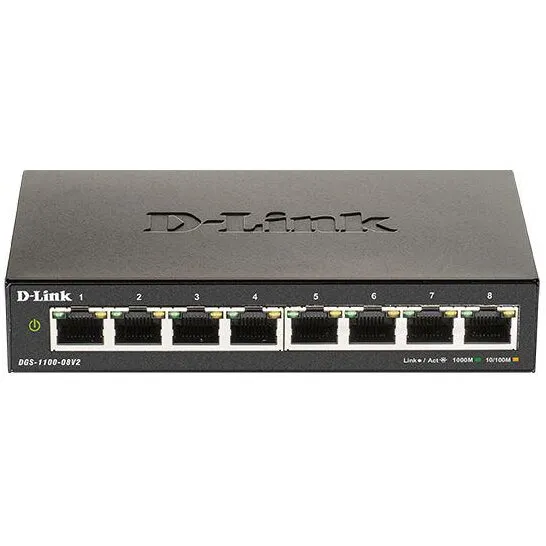 D-Link Switch D-Link DGS-1100-08PV2, 8 porturi