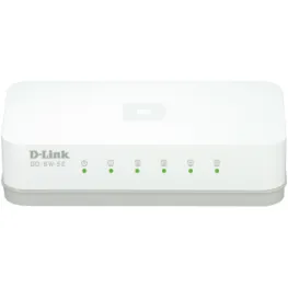 D-Link Switch D-Link GO-SW-5E, 5 porturi 10/100Mbps, desktop, plastic, DLinkGO