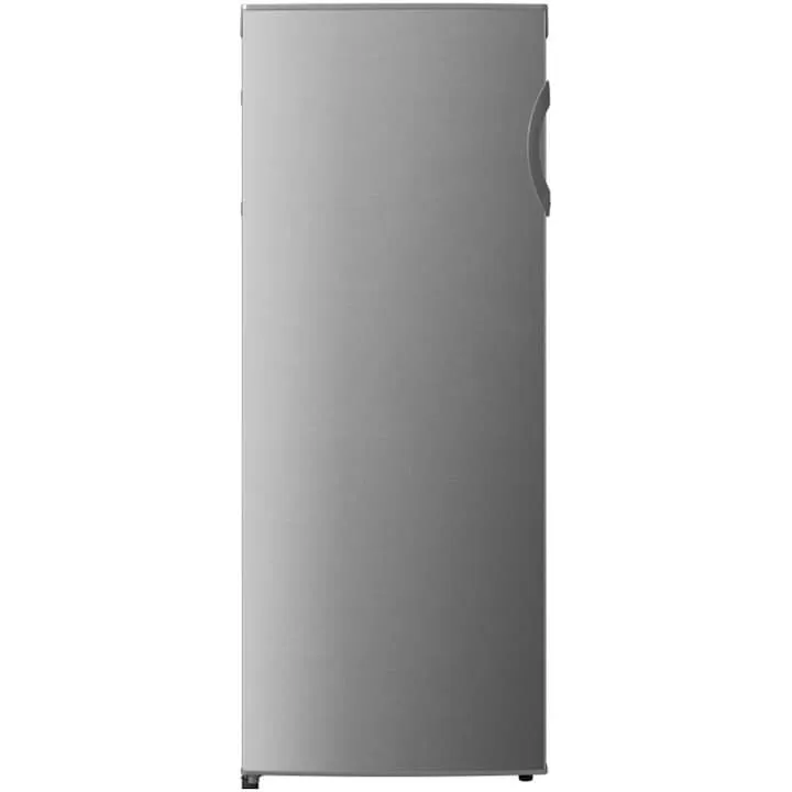 Daewoo Congelator vertical Daewoo, Tip Static, Capacitate neta 160L, 5 sertare, Control mecanic al temperaturii, Clasa energetica E, Inox