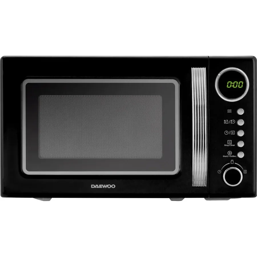 Daewoo Cuptor cu microunde Daewoo KOR-6S2BK, 20 litri, 700 W, Digital, Negru