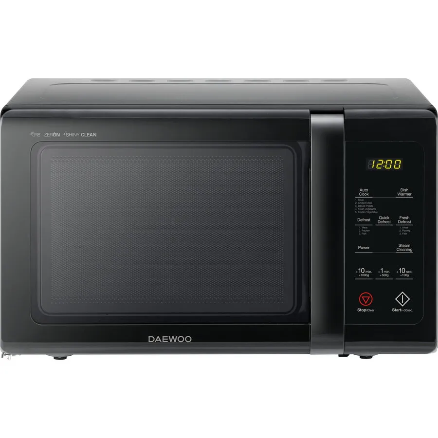 Daewoo Cuptor cu microunde Daewoo KOR-25RBK, control digital, 25 litri, putere 850 W, negru