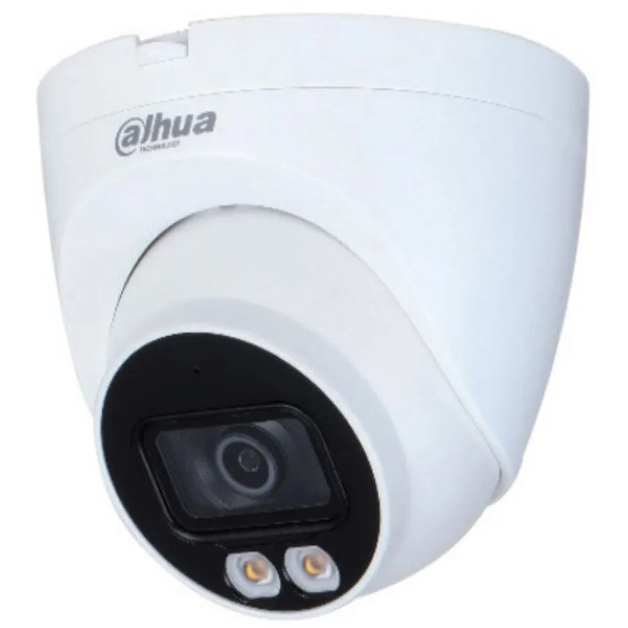 Dahua Camera de supraveghere Dahua IPC-HDW1239V-A-IL-0280B IP, Dome, 2MP, 2.8 mm, IR 30 m, microfon, PoE