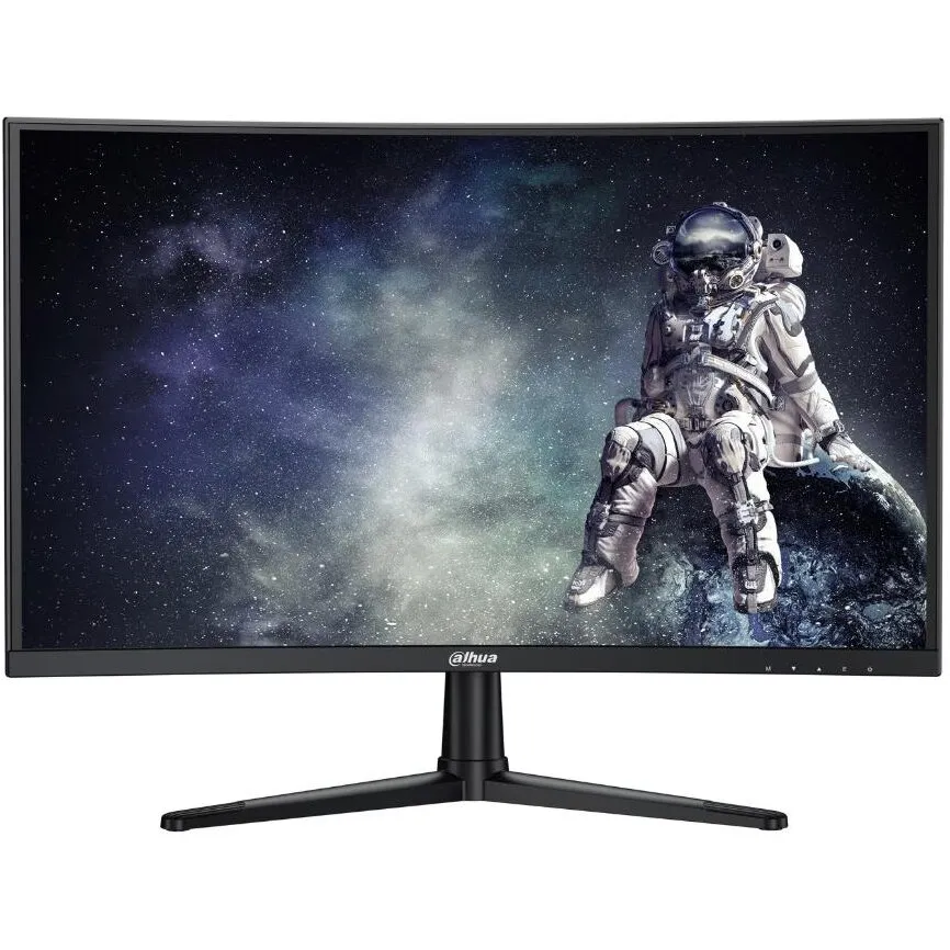 Dahua Monitor Gaming VA LED Dahua LM27-E240C, 27 inch, Full HD (1920 x 1080), HDMI, DisplayPort, Ecran curbat, 240 Hz, 1 ms, Negru