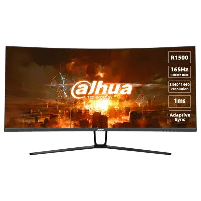 Dahua Monitor LED DAHUA Gaming LM34-E330C Curbat 34 inch UWQHD VA 1 ms 165 Hz