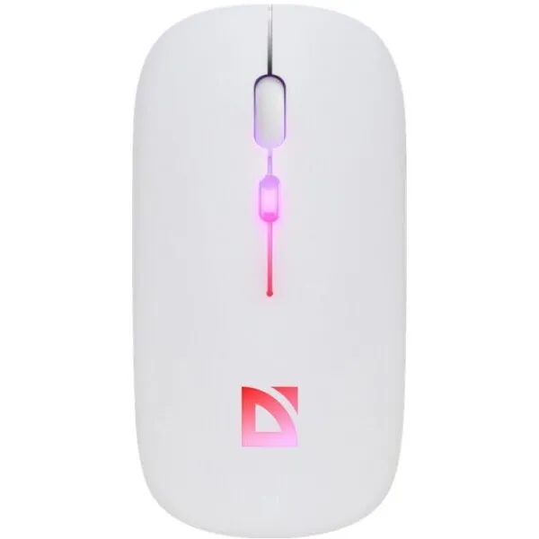 Defender Mouse Defender, fara fir, wireless, silentios, Touch MM-997, 800/1200/1600DPI, Alb