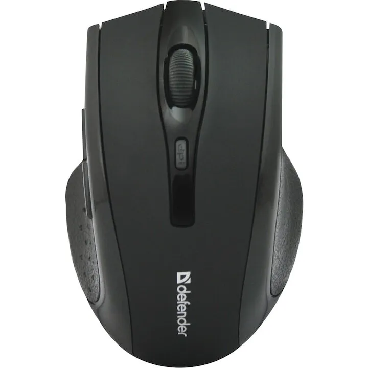 Defender Mouse optic Wireless, DEFENDER Accura MM-665 negru, 6 butoane, 800-1600 dpi