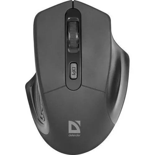 Defender Mouse wireless Defender, 1600 DPI, Negru