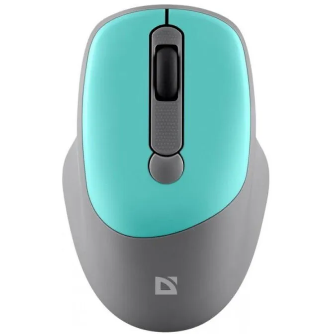Defender Mouse wireless, Defender, FEAM MM-296, optic, silent, 1600dpi, Verde-Gri