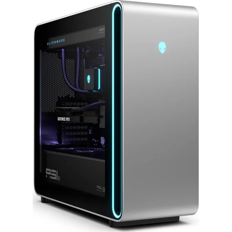 Dell Desktop PC Alienware Gaming Area 51, Procesor Intel® Core™ Ultra 9 285K 3.7GHz Arrow Lake, 64GB RAM, 8TB SSD, GeForce RTX 5080 16GB, Windows 11 Pro