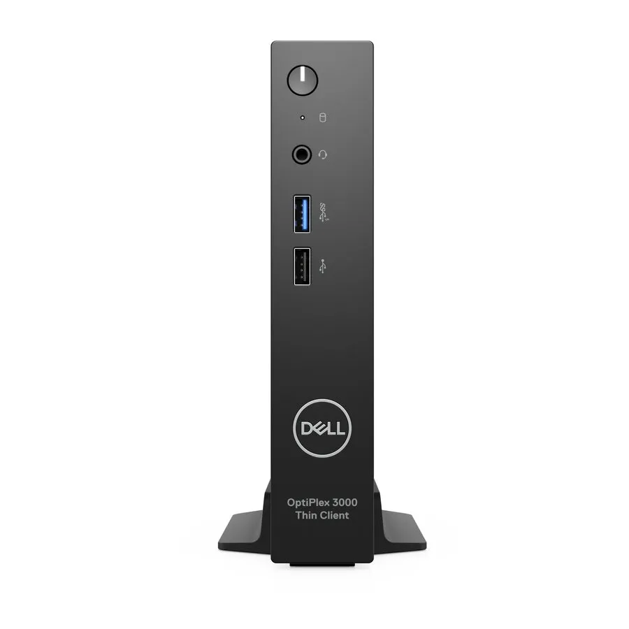 Dell Desktop PC DELL OptiPlex 3000 TC, Procesor Intel® Celeron® N5105 2.0GHz Jasper Lake, 8GB RAM, 64GB eMMC, UHD Graphics, ThinOS