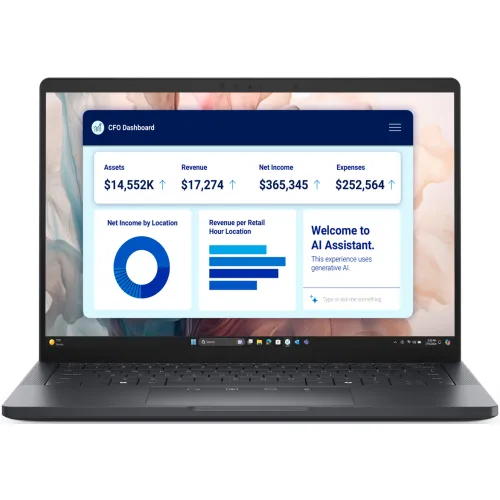 Dell Laptop Dell Pro 13 Premium PA13250, Procesor Intel® Core™ Ultra 7 268V pana la 5.00 GHz, 13.3 inch, QHD+, Touch, 32GB LPDDR5X, 512GB SSD, Intel Arc 140V Graphics, Windows 11 Pro, Gri