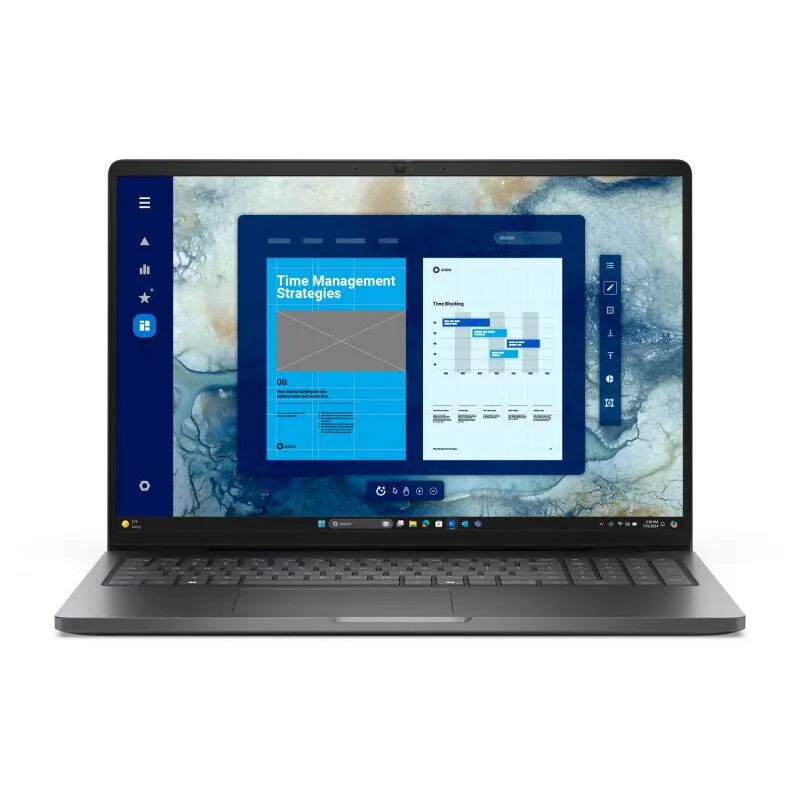 Dell Laptop Dell Pro 16 PC16250, 16 inch, 1920 x 1200, Intel Core Ultra 5 235U, 32 GB DDR5, 512 GB SSD, Intel Graphics, Windows 11 Pro (INT Keyboard)