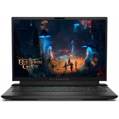 Dell Laptop Gaming Dell Alienware M18 R2, Intel Core i9-14900HX, 18 inch QHD+, 64GB RAM, 8TB SSD, nVidia RTX 4090 16GB Windows 11 Pro, Negru (INT Keyboard)