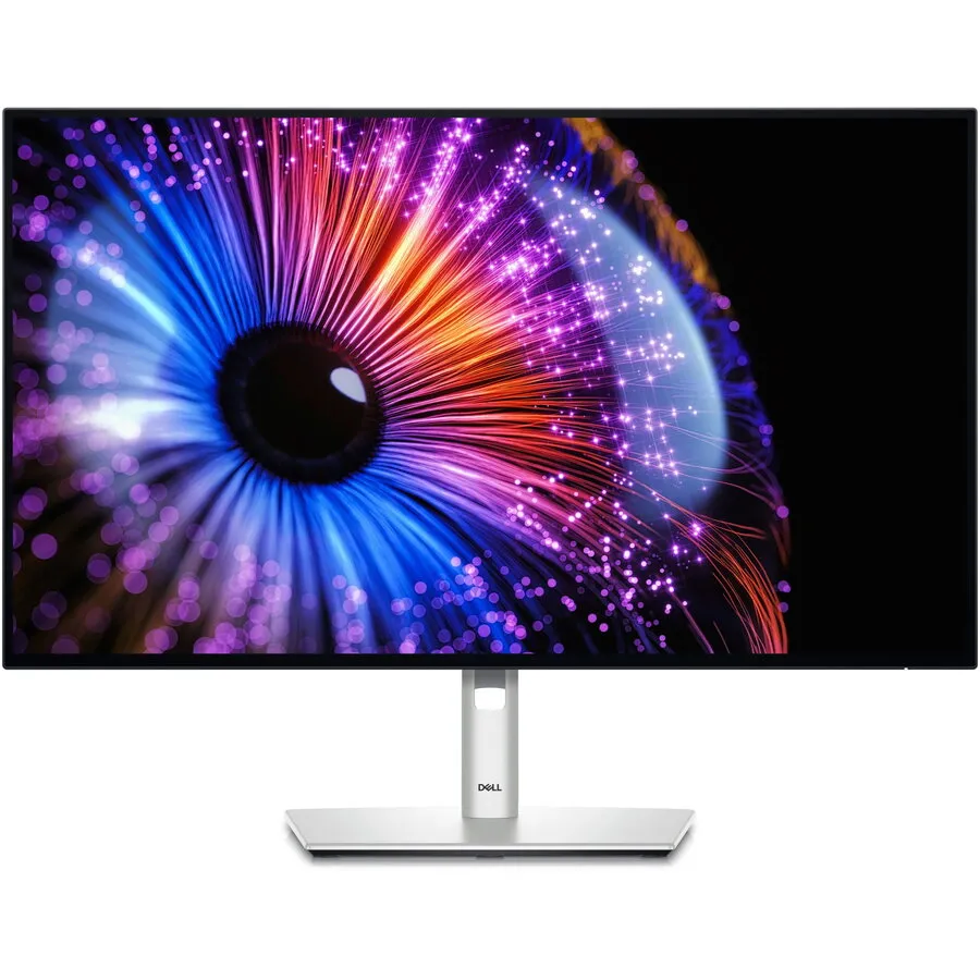 Dell Monitor IPS LED Dell 27 inch, U2724DE, QHD 2560 x 1440, HDMI, DisplayPort, eye comfort, Negru/Argintiu