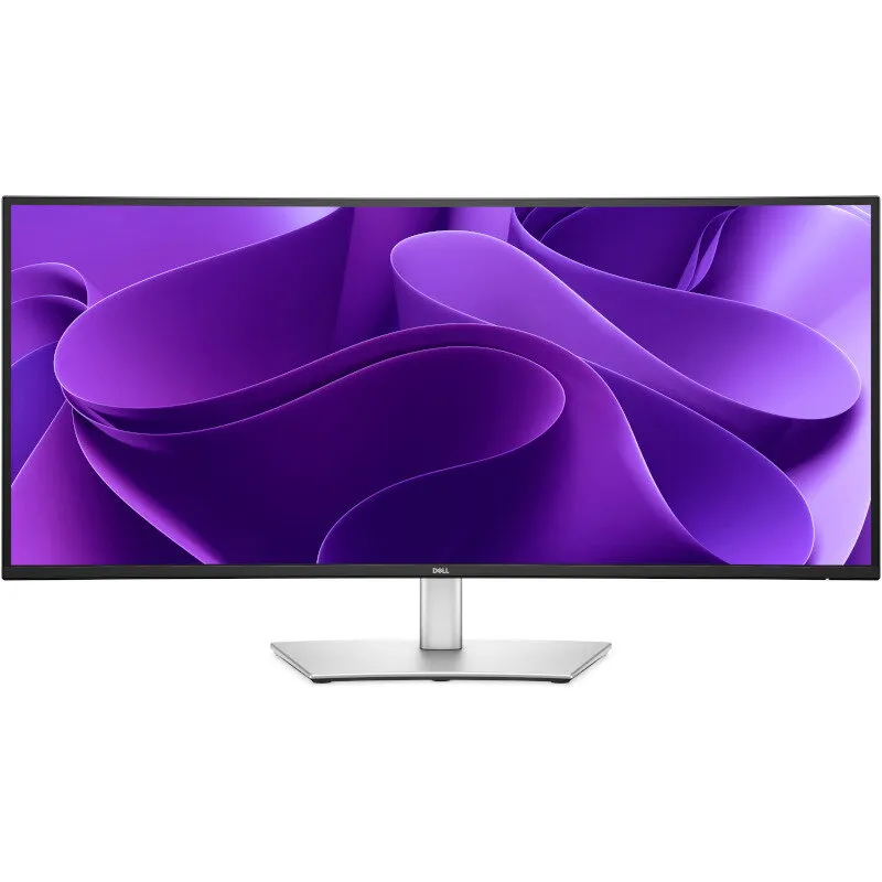 Dell Monitor LED DELL P3425WE Curbat 34 inch UWQHD IPS 5 ms 100 Hz USB-C, Negru/Argintiu