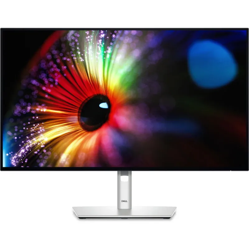 Dell Monitor LED DELL U2724D, 27 inch, QHD (2560 x 1440), IPS, HDMI, DisplayPort, Pivot, USB-C, AlbArgintiu