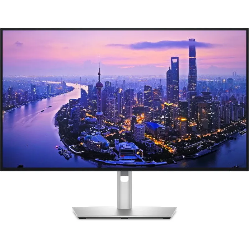 Dell Monitor LED DELL U2725QE 27 inch UHD IPS 5 ms 120 Hz Thunderbolt HDR, Negru/Arginti