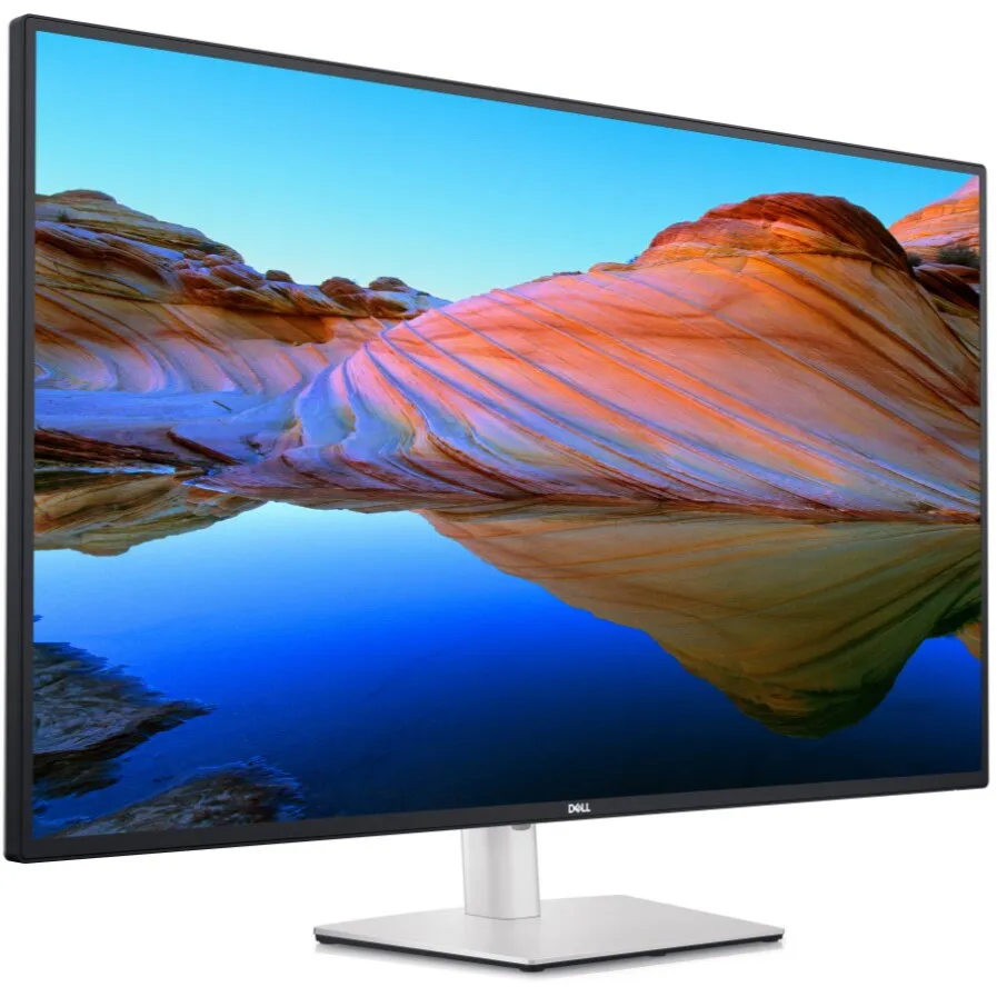 Dell Monitor LED DELL UltraSharp U4323QE 42.5 inch UHD IPS 5 ms 60 Hz USB-C, Negru/Argintiu