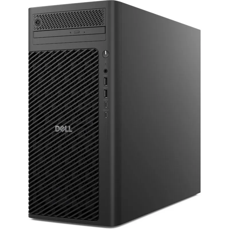 Dell Sistem desktop PC DELL Pro Max Tower T2, Procesor Intel® Core™ Ultra 9 285K 3.7GHz Arrow Lake, 64GB RAM, 1TB SSD, Intel Graphics, Windows 11 Pro, Negru