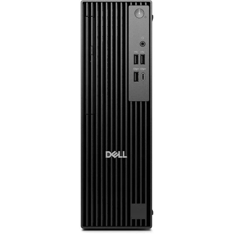 Dell Sistem desktop PC DELL Pro Slim QCS1255, Procesor AMD Ryzen 3 8300G 3.4GHz Phoenix, 8GB RAM, 512GB SSD, AMD Radeon 740M, Windows 11 Pro, Negru