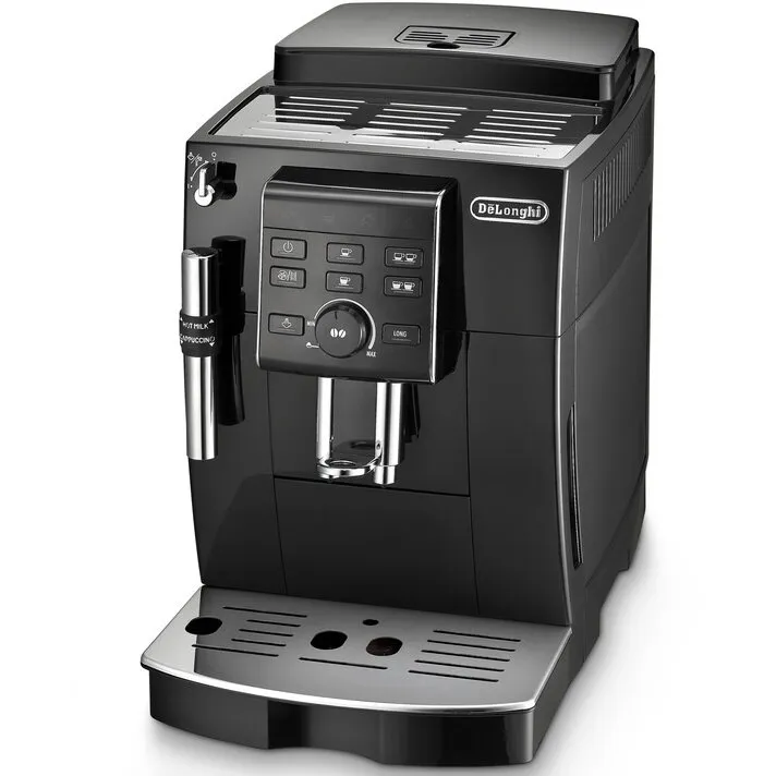 Delonghi Espressor automat De’Longhi ECAM 23.120.B, Sistem manual de spumare, Rasnita cu 13 setari, 15 bari, 1450 W, 1.8 l, Negru