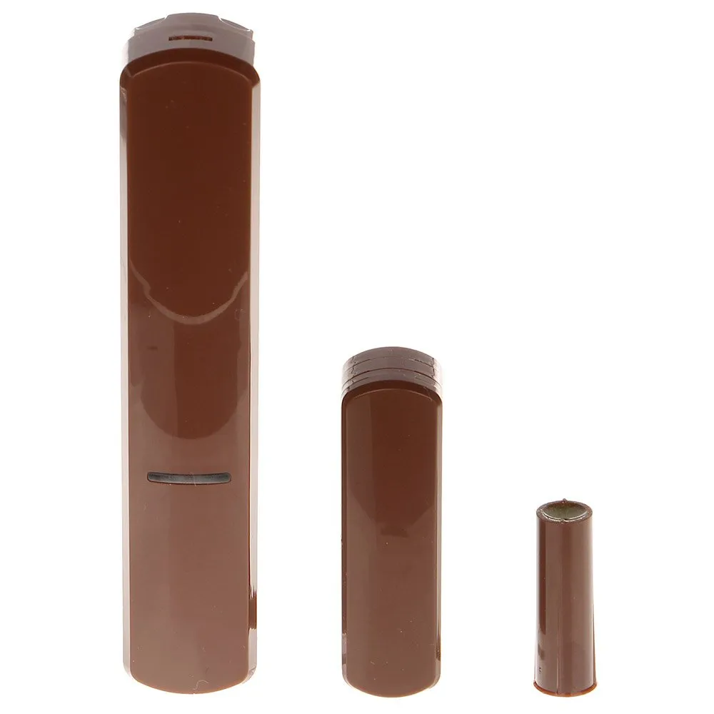 Detector multifunctional cu fir Satel XD-2 BR, 3 m, contact magnetic/detector de soc/detector de inundatie, tamper, maro