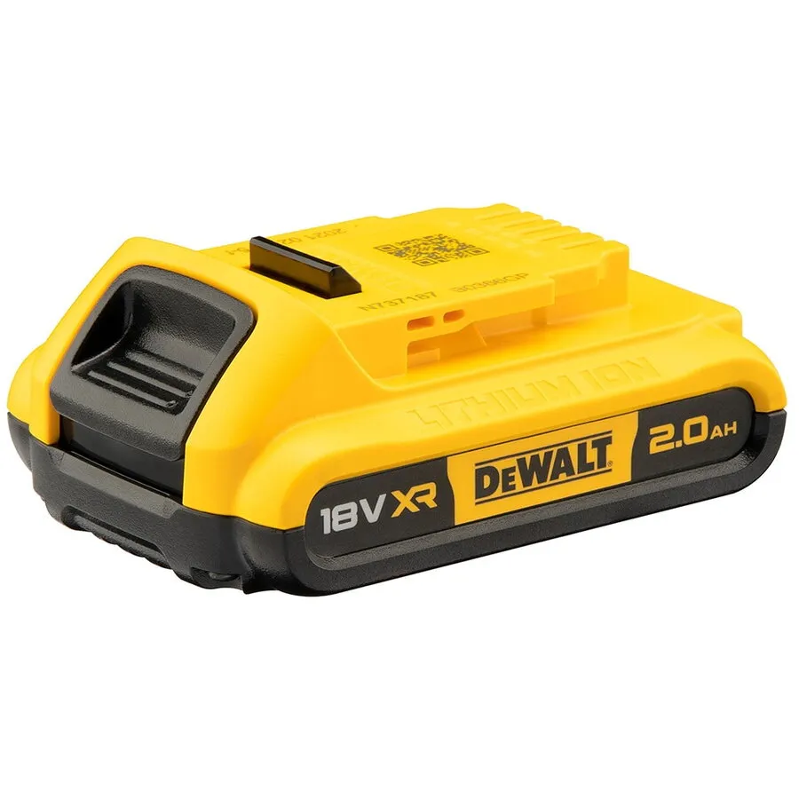Dewalt Acumulator Li-Ion DeWALT DCB183 XR 18V 2 Ah compatibilitate multipla, indicator nivel de incarcare, compatibil cu toate uneltele electrice DeWALT 18V XR, Galben-Negru