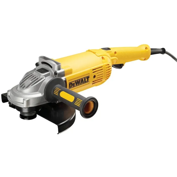 Dewalt Polizor unghiular DeWalt DWE494, Putere 2200 W, 230 mm diametru disc, Viteza 6600 RPM, M14 sistem prindere + aparatoare + maner lateral + cheie fixa + flansa interioara/exterioara