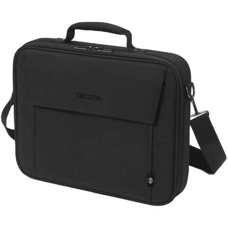 Dicota Geanta laptop, Dicota, Eco Multi BASE, Material reciclat, 15-17.3, Negru