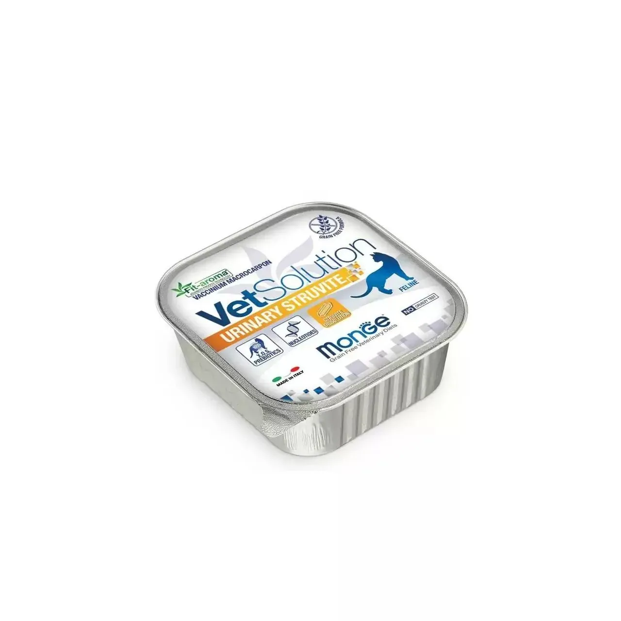 Dieta veterinara pisici, Monge VetSolution Urinary Struvite, 100 g