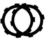 Disc ambreiaj potrivit APRILIA CLASSIC, MX, RS, TUAREG 125 1985-2007